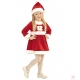 Santa Claus komplekts - kleita cepure 110 cm 3-4 gadu meitenei ﻿﻿