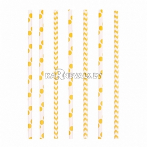 http://www.lemma.lv/10482-thickbox/kokteila-papira-salmini-dzeltenas-ar-punktinu-un-liklocu-zigzag-rakstu-20-cm-24-gab.jpg