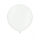 Apaļas formas liels lateksa balons caurspīdīgs, bezkrāsains, 60cm, pastelis, 1 gab. 