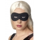 Karnevāla melna maska Farfalla