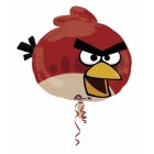 Folijas balons “Angry Birds – Red” izmērs, 54 x 51 cm,