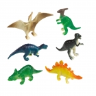 Mini figūriņas "Laimīgs Dinozaurs", 8 gab.