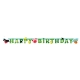 Burtu baneris “Jautra Ferma: Happy Birthday” 182 x 5 cm