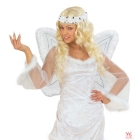 Крылья ангела гибкие с блестящими и игристыми марабу (halo)