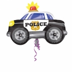Folijas hēlija balons “Policijas auto”, izmērs 60 x 45 cm,