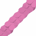 Papīra virtene, koši rozā 3.6m x 17cm