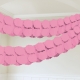 Papīra virtene, maigi rozā 3.6m x 17cm