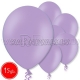 10.5"/27cm  lateksa balons, pastels, lavenders,  15 gab.