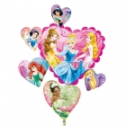 Folija Super figūra 34"/ 86cm x 28" / 71cm Tema: Princese