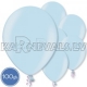 Metalliks, gaiši zila, 12"/30cm lateksa baloni 100.gab.