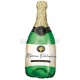 14"/35cm  x 36"/91cm Folija balons Super figūre  Šampanieša pudele