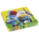 Dekoratīvais papīra salvetes Tēma: Smurfs Movie  32.7cm х 32,7cm 16.gab.