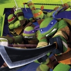 Dekoratīvās papīra salvetes Tēma: Ninja Turtles 33cm 20.gab.