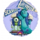 Сaurspīdīgs hēlija baloni Mošķīšu universitāte/Monsters University, izmērs 60 cm