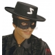 Karnevāla melna maska Zorro