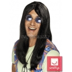 Hipija parūka, melna