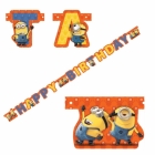 Party banner Minions "HAPPY BIRTHDAY" 1.8m