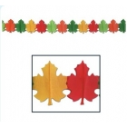 Zīdpapīra virtene Rudens Lapas, 22cm x 3.70m