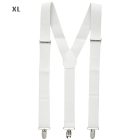 Baltas bikšturi  (īpaši gari, līdz 115 –120 cm)