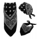 Bandana 55 x 55 cm (Melna, Sarkana, Balta, Brūna) 
