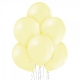 12"/30cm lateksa baloni Pastelis Lemon Dzeltens 6 gab.