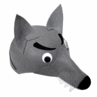 Шапочка Волка - детская карнавальная шапочка, фетр