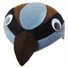 Шапочка Воробья - детская карнавальная шапочка, фетр