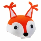 Шапочка Белочки - детская карнавальная шапочка, фетр