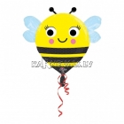 Folijas balons ar hēliju Bitīte, 45cm, piepūšana ar hēliju ietilpst cenā