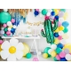 Burtu baneris “Happy Bithday”, zelts, 16x62 cm, laminēts papīrs  