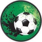 Šķīvji Futbols - spēles laiks, 17.7 cm, 8 gab