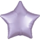 Standarta Satin Luxe Pastel Lilac Star Foil Balloon iepakots