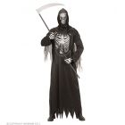 Nāve ar izkapti (nav komplektā) – Helovīna kostīms pieaugušajiem  (halāts ar ķēdi, kapuces masku) S – izmērs