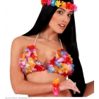 Havaju ziedu krūšturis, krāsains