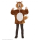 FOX IN SOFT PLUSH (hoodie with mask) (113 cm / 3-5 Years) 
