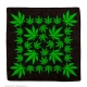 “GANJA BANDANA” 55 x 55 cm - 100% kokvilna
