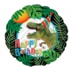 Folija balons "T-Rex Dinozaurs - Dzimšanas diena", 43 cm 