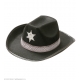 "SHERIFF HAT" black - felt