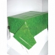 Papīra galdauts bez zīmējuma, zaļā  krāsā, 137 cm x 274 cm