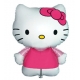 Folija balons “Hello Kitty, rozā”, liela figūra 67 x 49 cm, FM2 