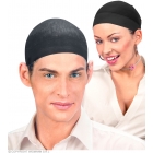 Cepure zem parūkas, melnas krāsā