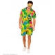 Havaiešu ballīšu komplekts (krekls, šorti), L/XL
