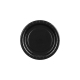 Paper Plates, black, 18 cm: 1pkt/6pc. 