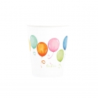 8 krūzītes 250 ml ar zīmējumu “Birthday Balloons”