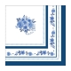 16 NAPKINS CM.33X33 BLUE ROYAL 