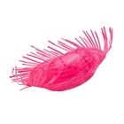 Rozā salmu cepure Ipanemas pludmales stilā