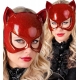 Acu maska “Kaķis”, sarkana 