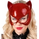 Acu maska “Kaķis”, sarkana 