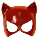 Acu maska “Kaķis”, sarkana 