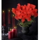 Sarkanā roze, 44 cm 